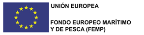 Logo del Fondo Europeo Marítimo y de Pesca de la Unión Europea