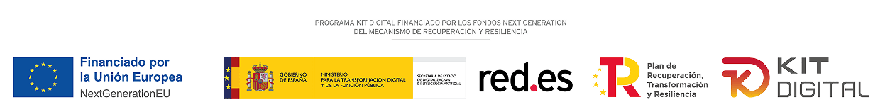 Banda de logos justificativos del Kit Digital