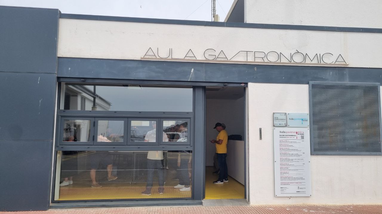 Aula gastronómica de la Cofradía de Roses.