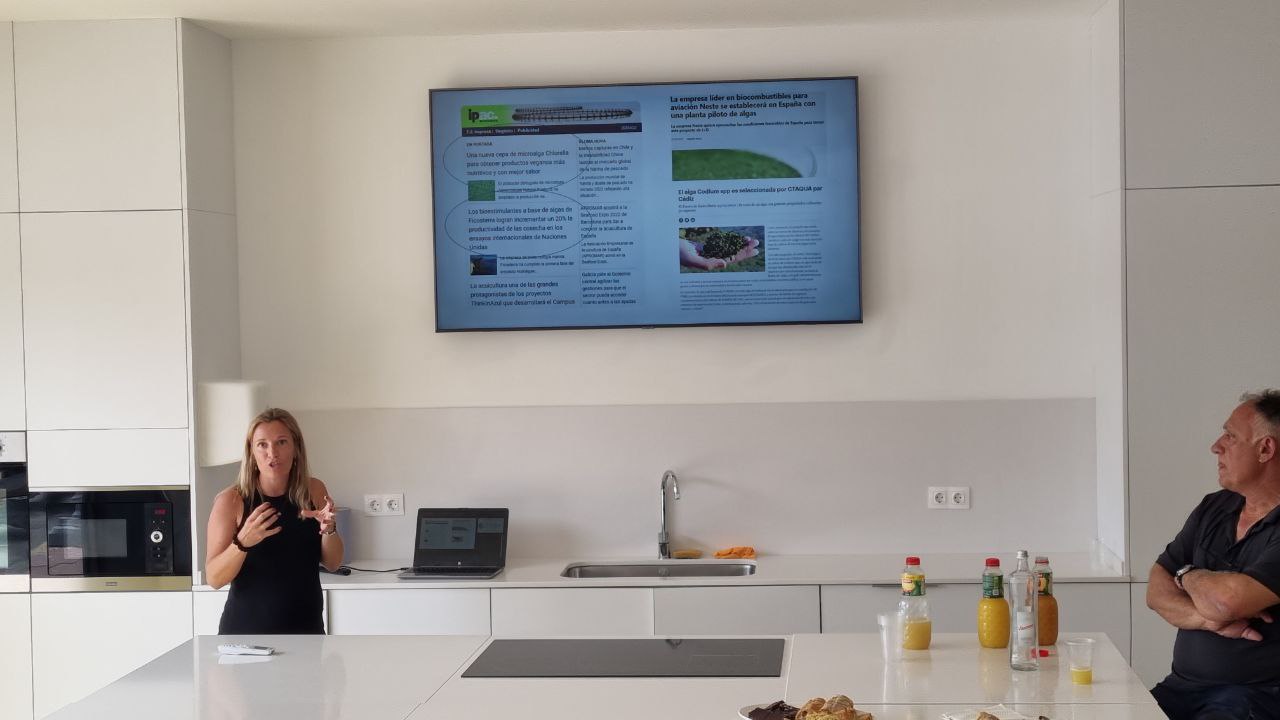 Conociendo el proyecto piloto sobre cultivo de macroalgas.