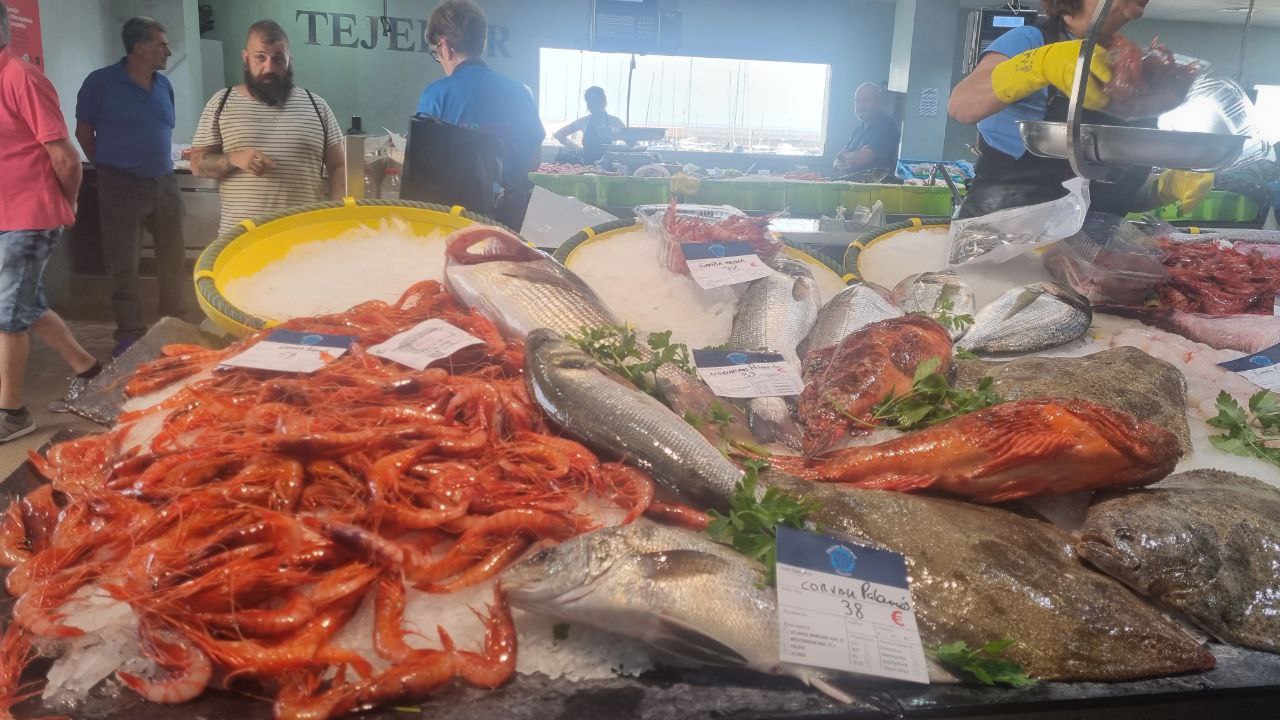 Mercado anexo a la Cofradía.